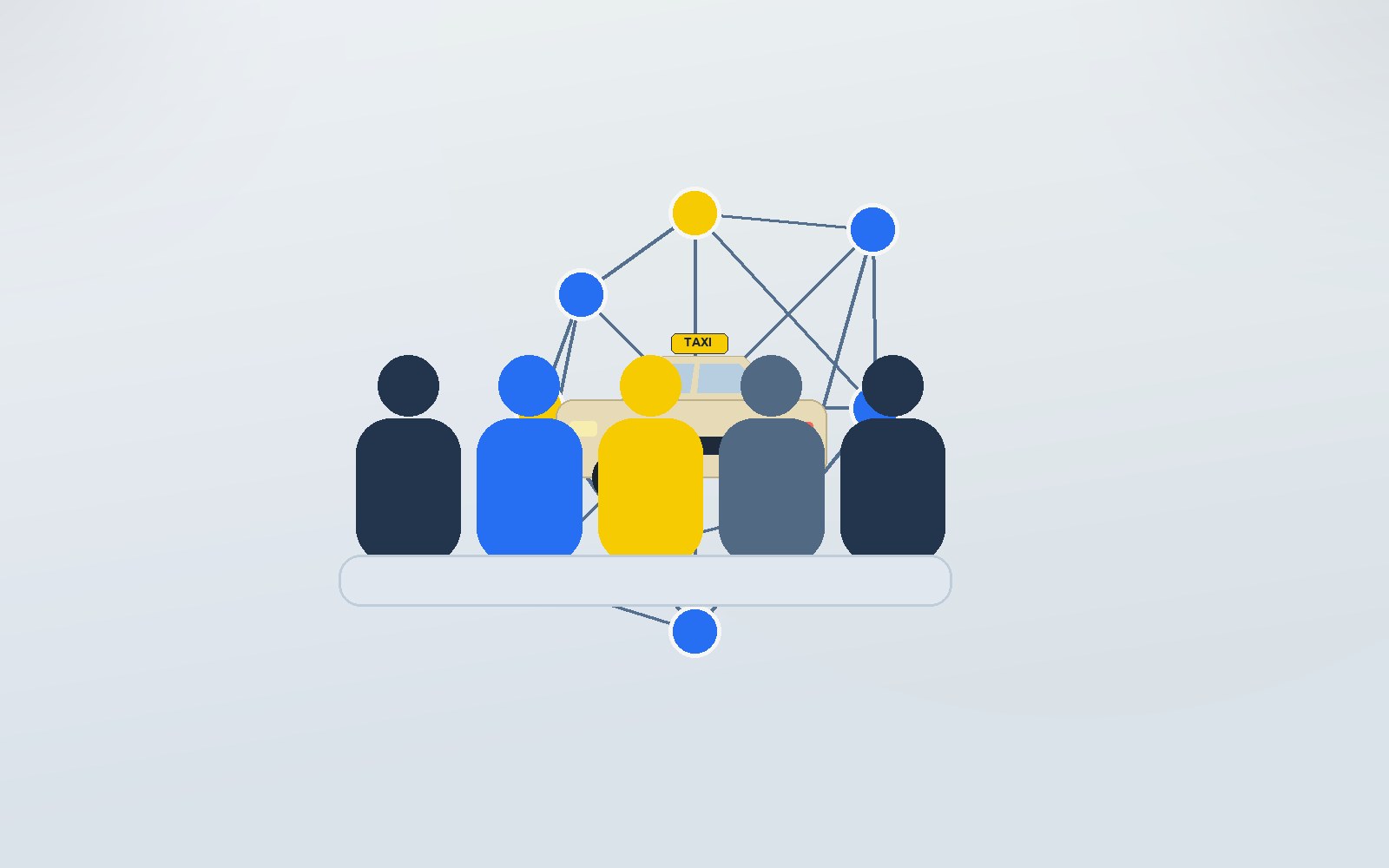Fiktives Team im Kontext Zusammenarbeit und Mobilität